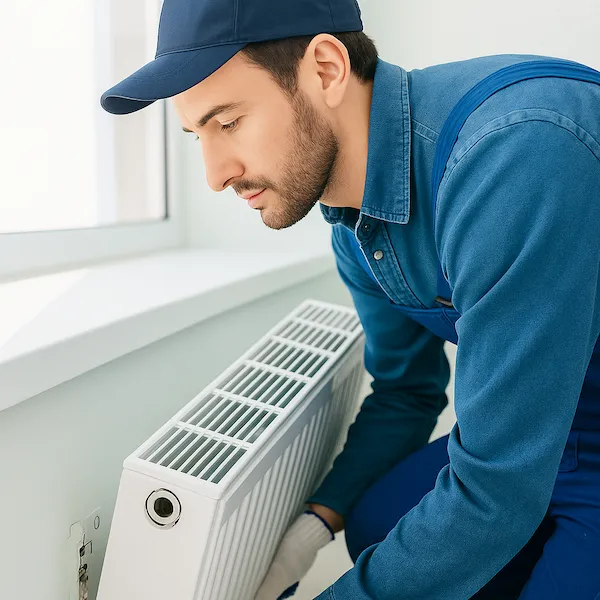 radiator installation